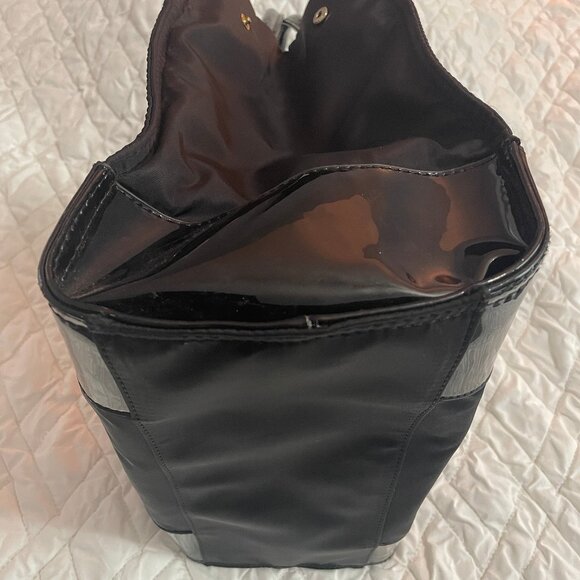 Tory Burch Ella Black Large Tote - Picture 9 of 10